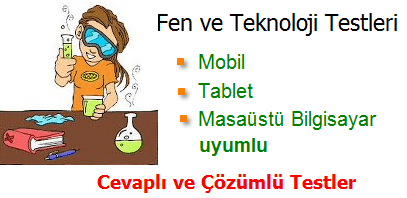 fen ve teknoloji testleri