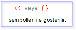 boş küme