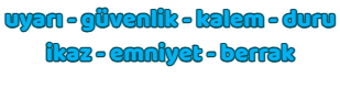 eş anlamlı sözcükleri bul