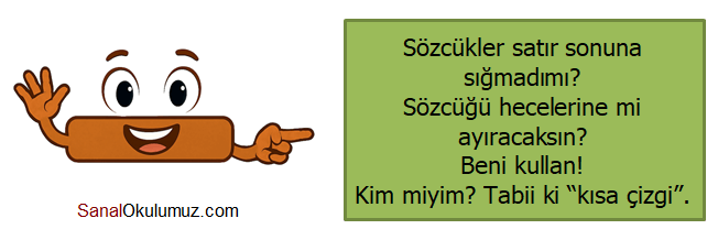 kısa çizgi