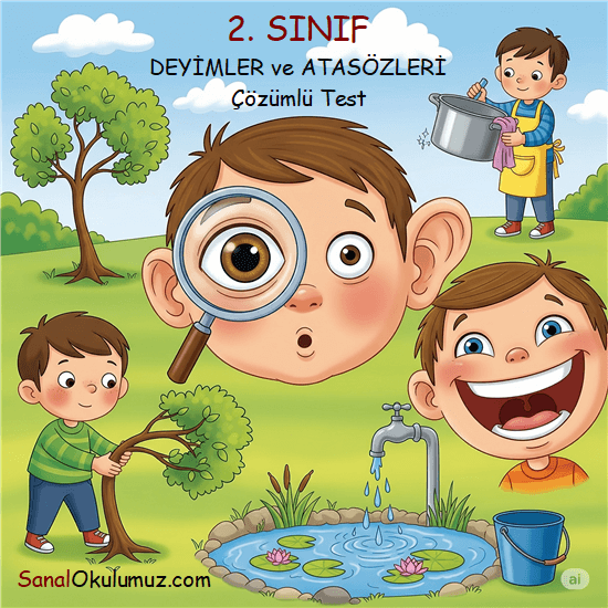 2. Sınıf Deyimler ve Atasözleri Test Soruları