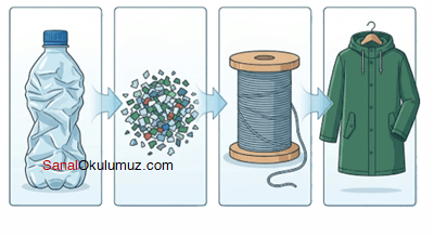 plastik şişenin geri kazanımı