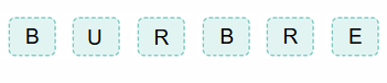harfler (B, R, U, B, R, E)