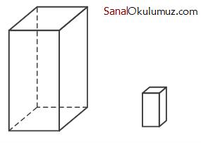 2 adet dikdörtgenler prizması