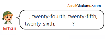 ...twenty-fourth, twenty-fifth, twenty-sixth, ----
