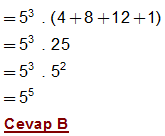 Üslü Sayılar Çözüm 1