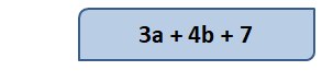 3a + 4b + 7