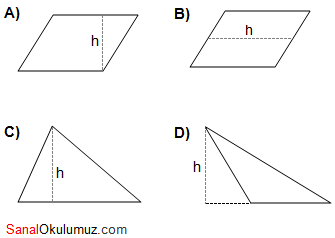 üçgende alan sorular soru 4