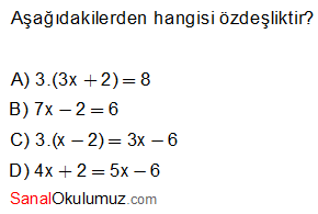 özdeşlikler soru 2