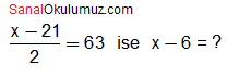 denklemler soru 14
