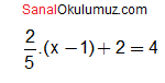 denklemler soru 15