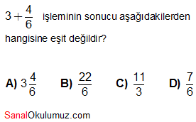 kesirler soru 5