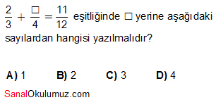 kesirler soru 9