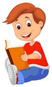 kitap okuyor